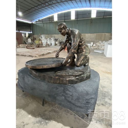 东莞玻璃钢人物雕塑 传统工艺与现代景观的完美融合