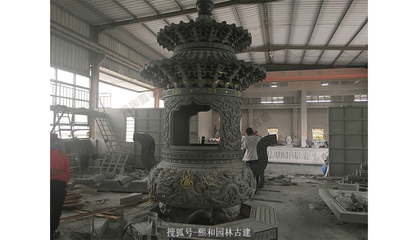 寺庙大型石雕香炉的制作流程